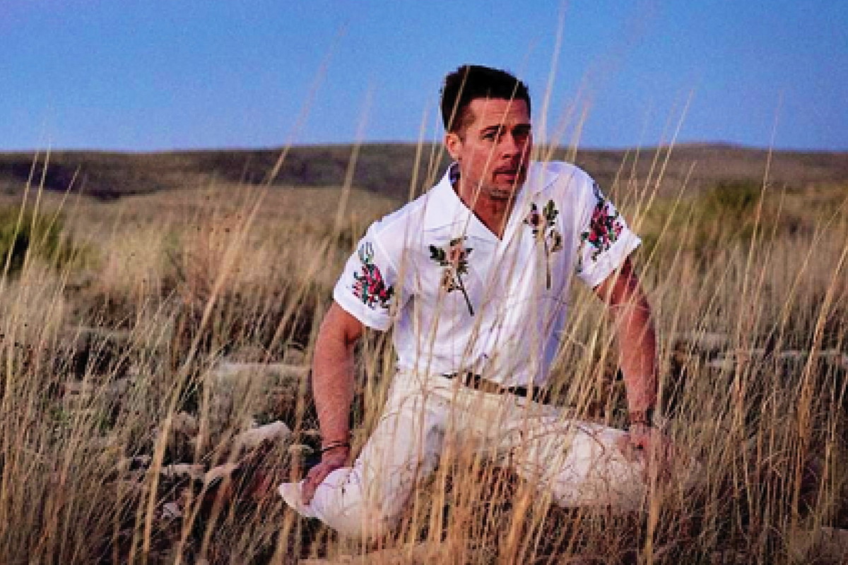 Brad Pitt w GQ style