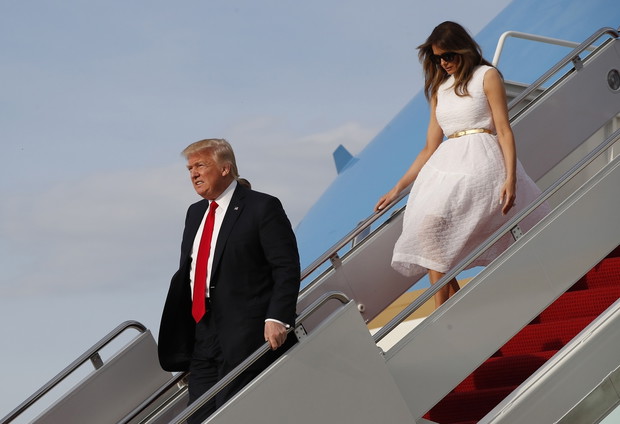Donald Trump wróci? z rodzin? na ?wi?ta
