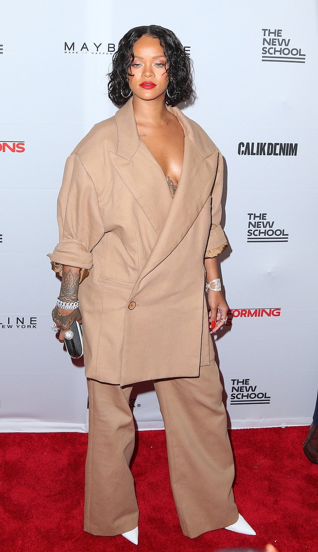 Rihanna à la 69ème soirée annuelle Parsons Benefit au Pier 60 à New York