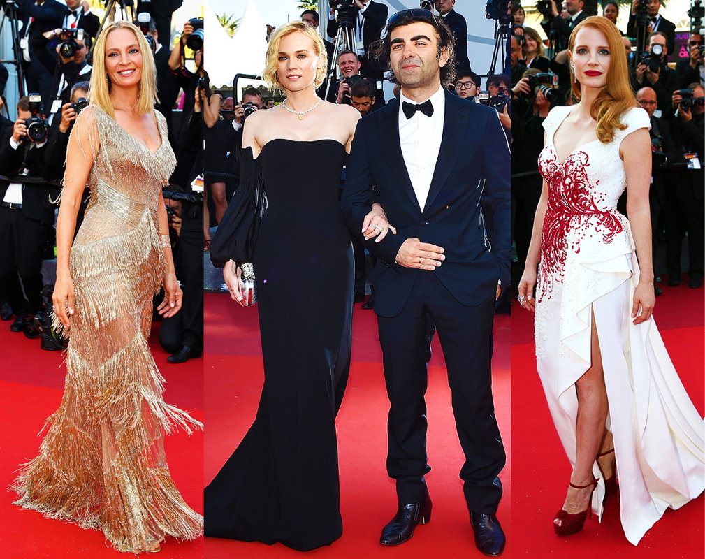 Gwiazdy na zamknieciu w Cannes