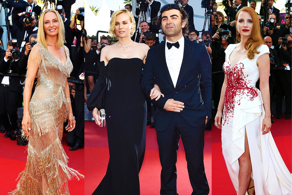 Gwiazdy na zamknieciu w Cannes