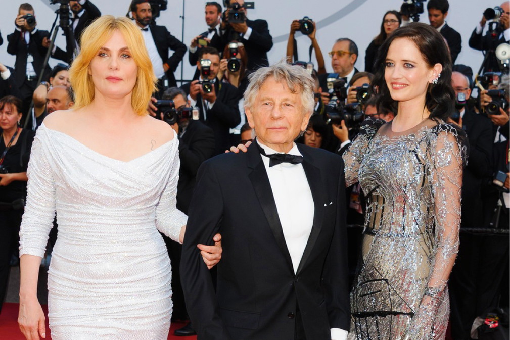 Emmanuelle Seignier, Roman Polański, Eva Green, Cannes 2017
