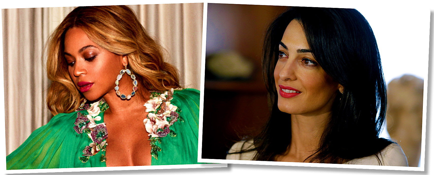 Amal Clooney, Beyonce, Amal Clooney w ciąży, Beyonce w ciąży
