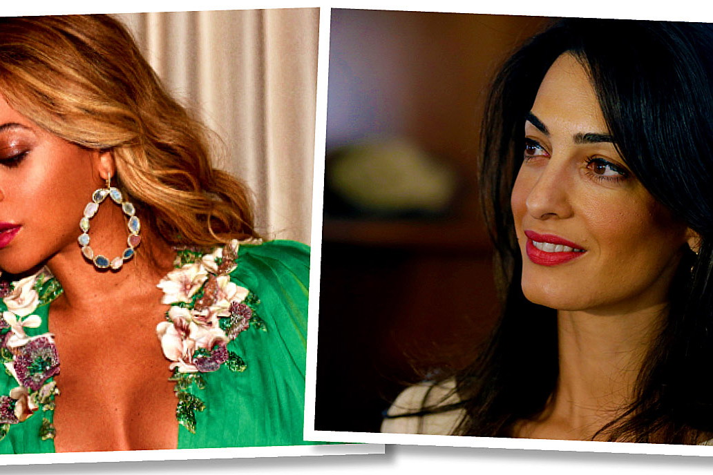 Amal Clooney, Beyonce, Amal Clooney w ciąży, Beyonce w ciąży