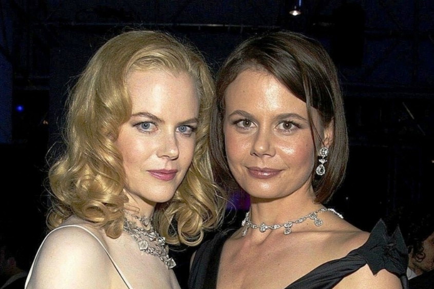 Nicole Kidman z siostrą