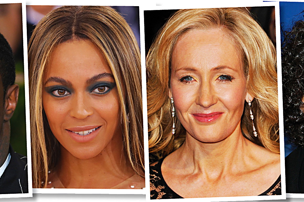 Forbes: P.Diddy, Beyonce, J.K. Rowling, Howard Stern