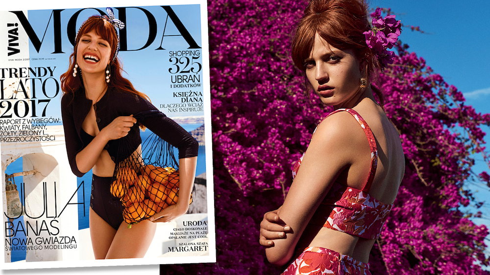 Julia Banaś w najnowszym numerze magazynu VIVA! MODA