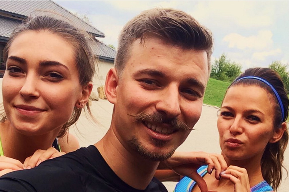 Piotr Stachurski, brat Anny Lewandowskiej