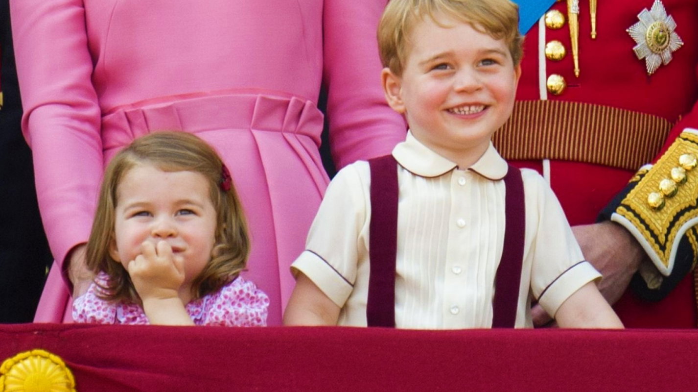 Książę George i księżniczka Charlotte