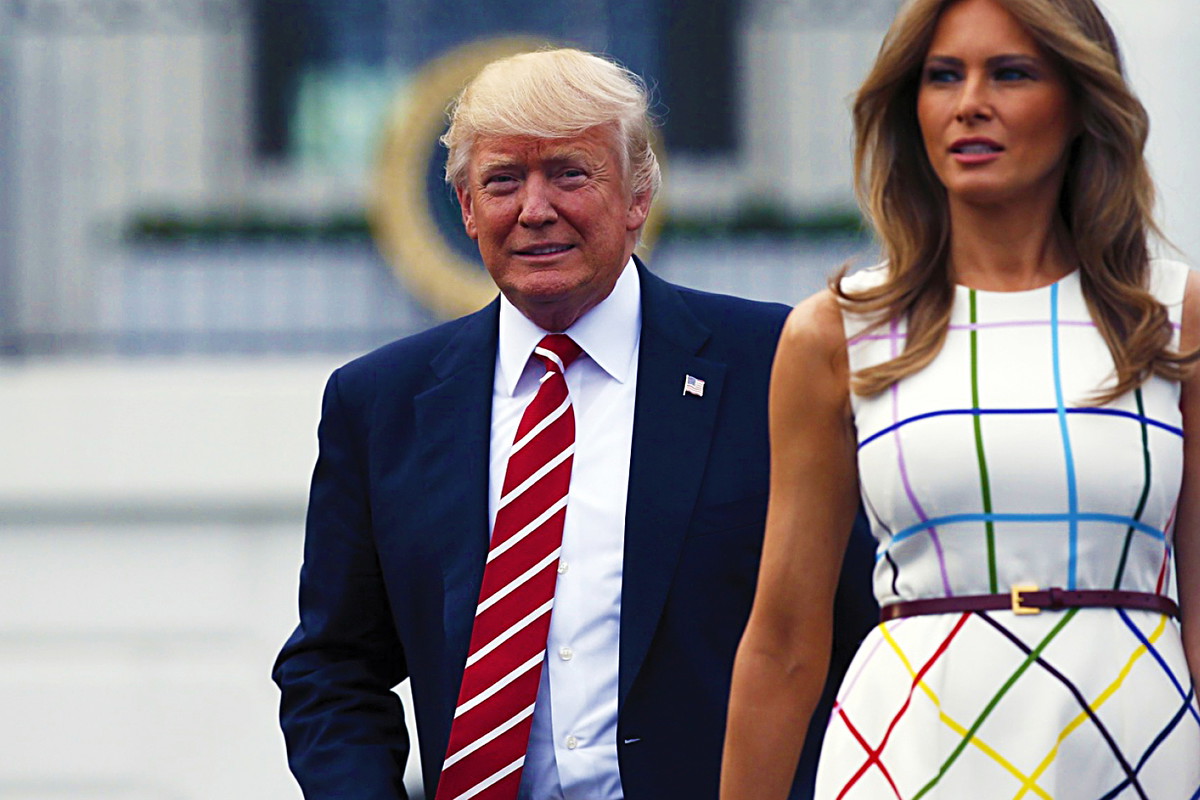 Melania Trump i Donald Trump