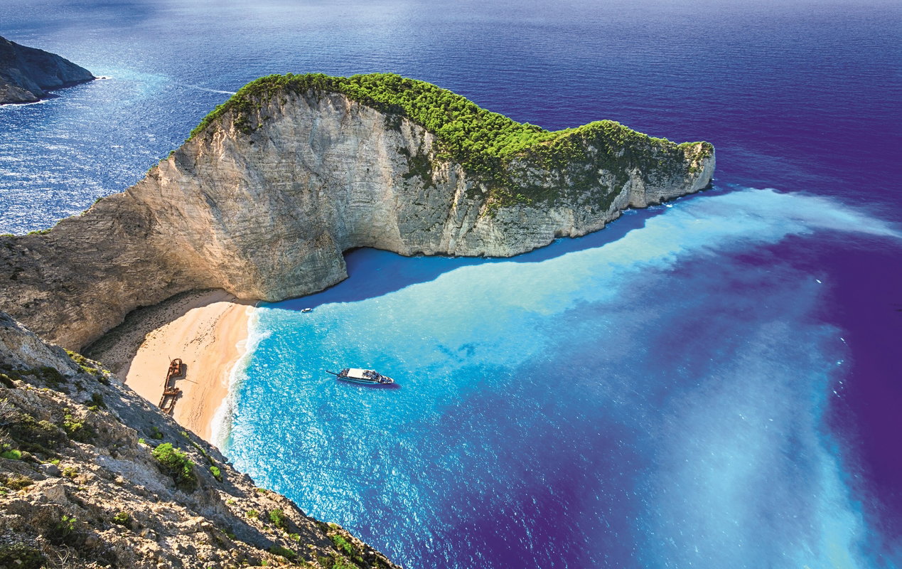 Zakynthos, wyspy Greckie, Zatoka Piratów