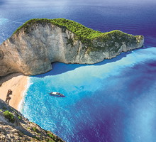 Zakynthos, wyspy Greckie, Zatoka Piratów