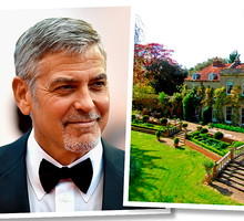 George Clooney, Amal Clooney, dom George'a Clooney'a w Berkshire
