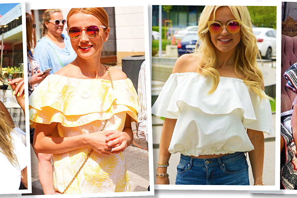 Moda na hiszpański dekolt, Zawadzka, Zielińska, Doda, Maffashion