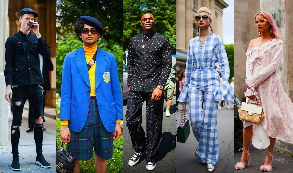 street style z męskiego Tygodnia Mody w Paryżu