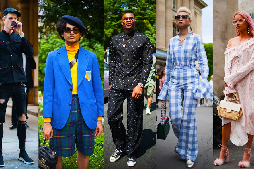 street style z męskiego Tygodnia Mody w Paryżu
