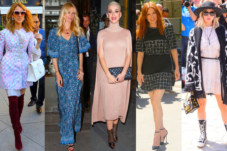 Gwiazdy na pokazach haute couture w Paryżu na jesień 2017/2018
