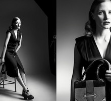 Jessica Chastain w najnowszej kampanii domu mody Prada