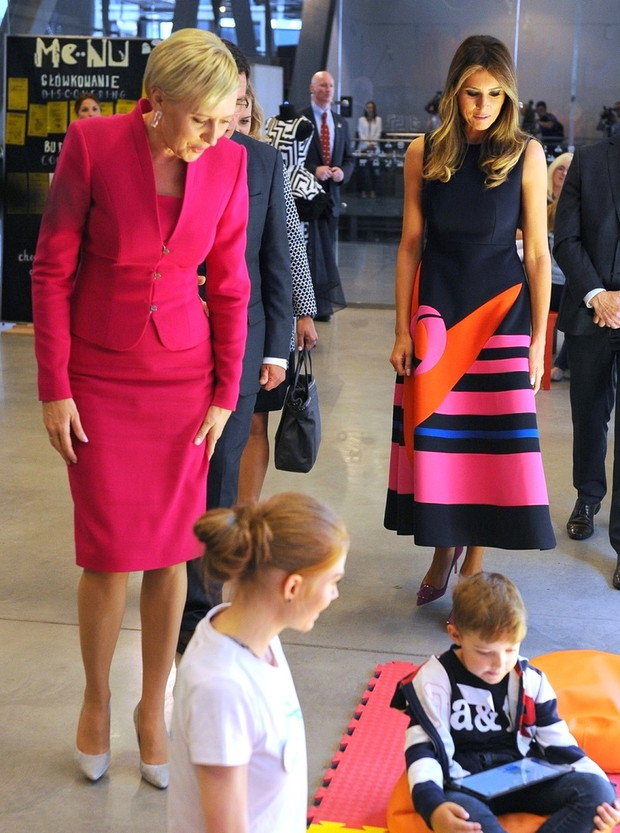 Melania Trump in Poland