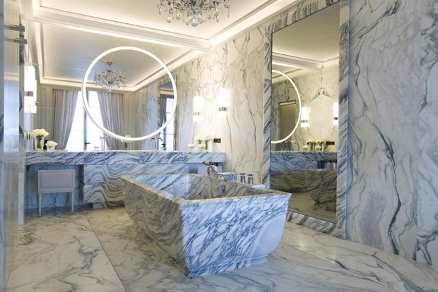 The Hôtel de Crillon Reopens, Unveils Lagerfeld Suites and Pool