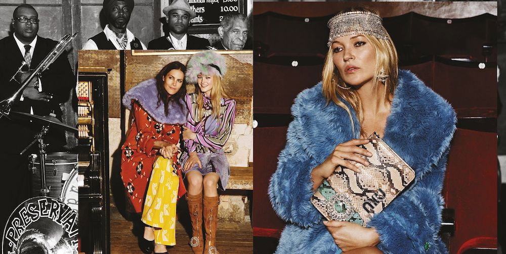 Kampania Miu Miu na jesień/zimę 2017-2018 z Kate Moss