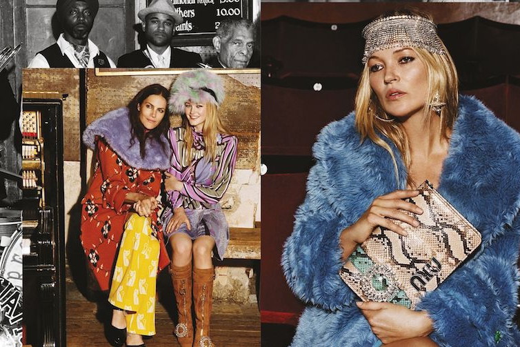 Kampania Miu Miu na jesień/zimę 2017-2018 z Kate Moss