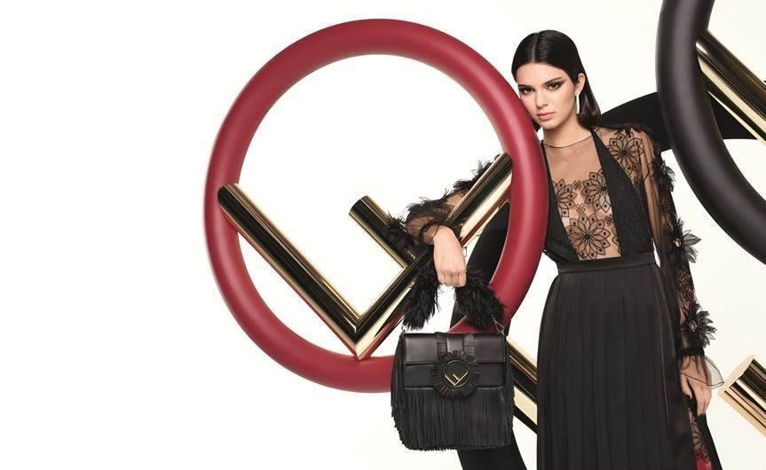 Kendall Jenner, kampania Fendi jesień / zima 2017