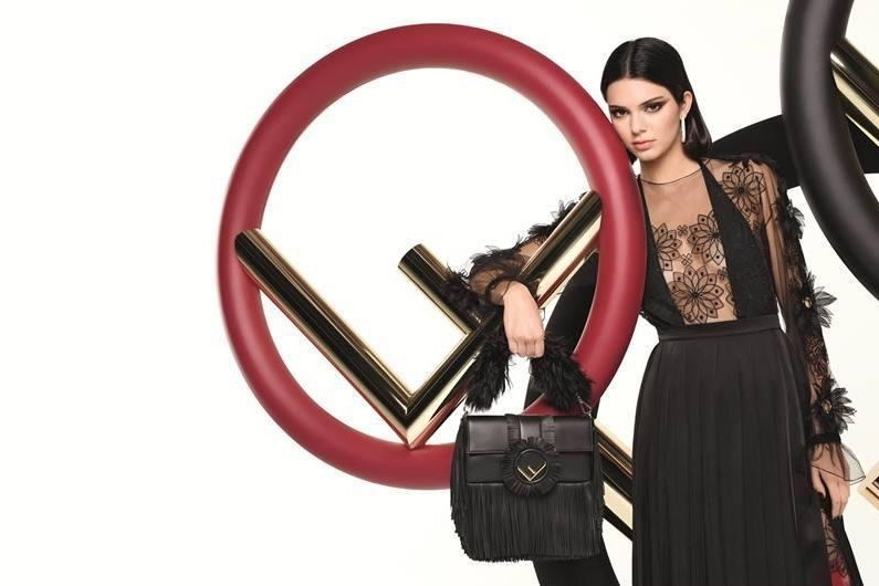 Kendall Jenner, kampania Fendi jesień / zima 2017