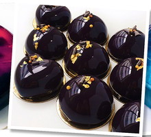 mirror cakes, torty