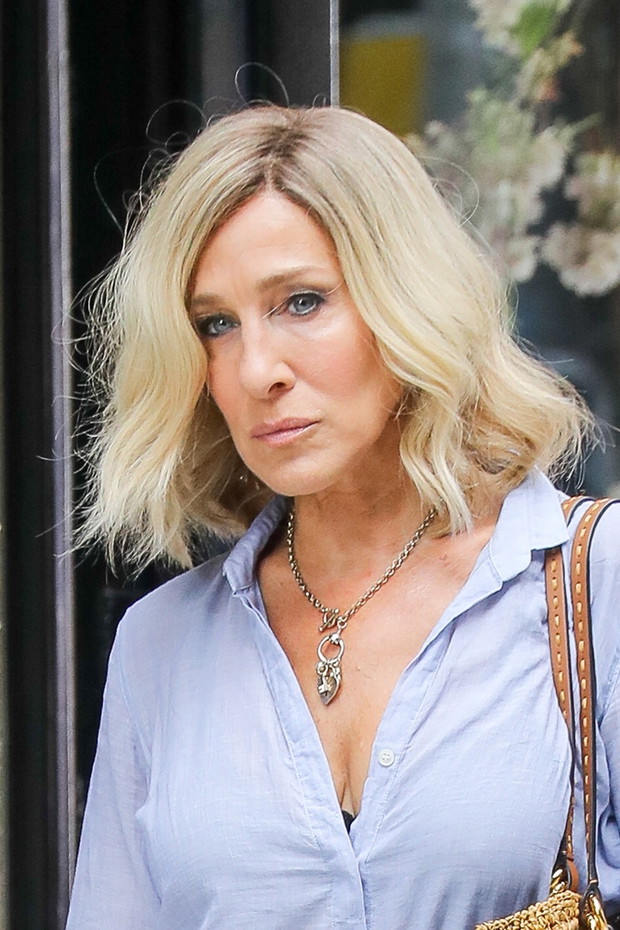 Sarah Jessica Parker na planie filmowym