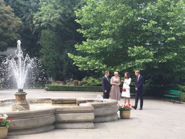 Prince William and Duchess Kate in Poland
