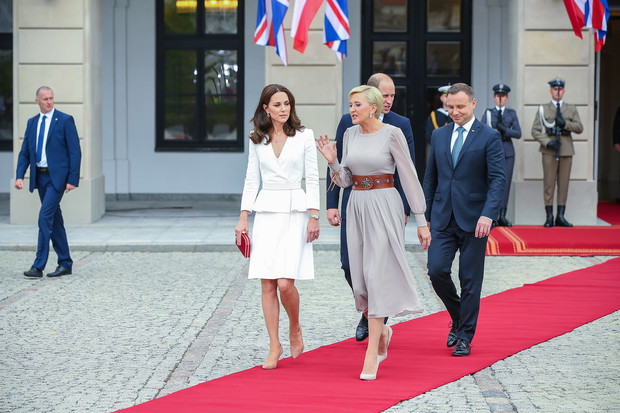 Prince William and Duchess Kate in Poland