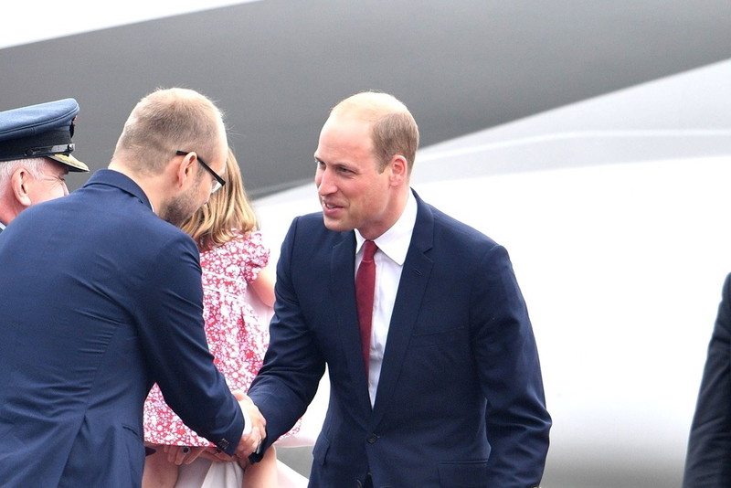 Książę William, książę George w Polsce