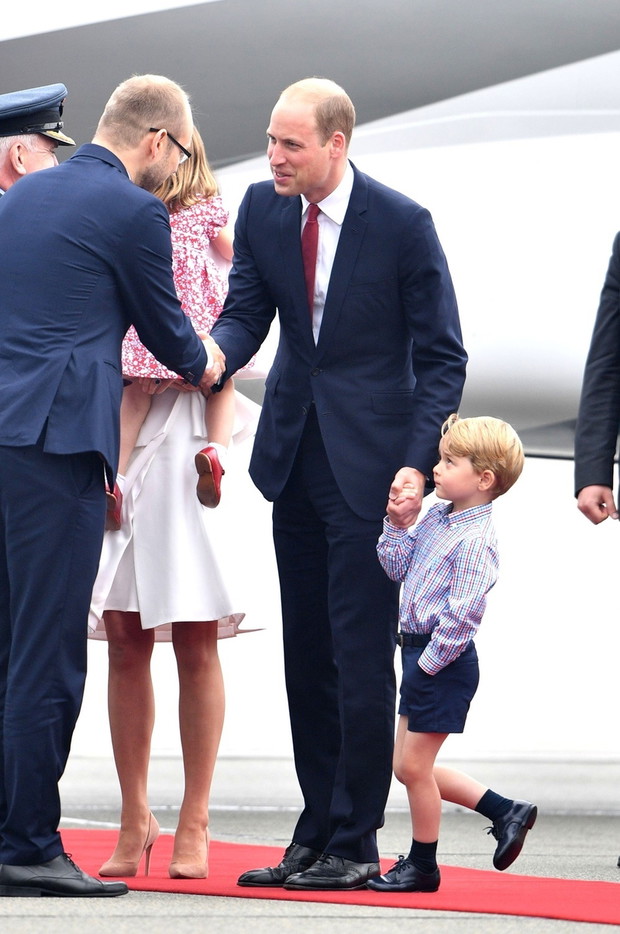 Książę William, książę George w Polsce