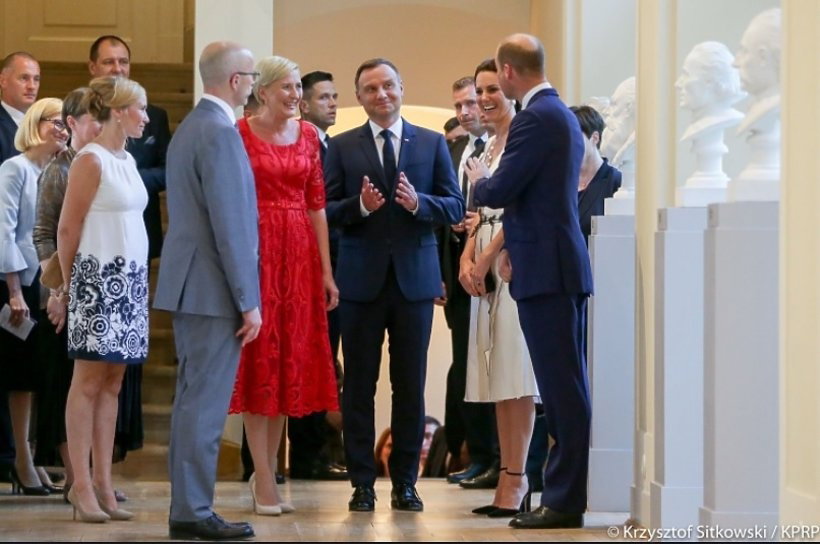 Księżna Kate i Książę William w Polsce