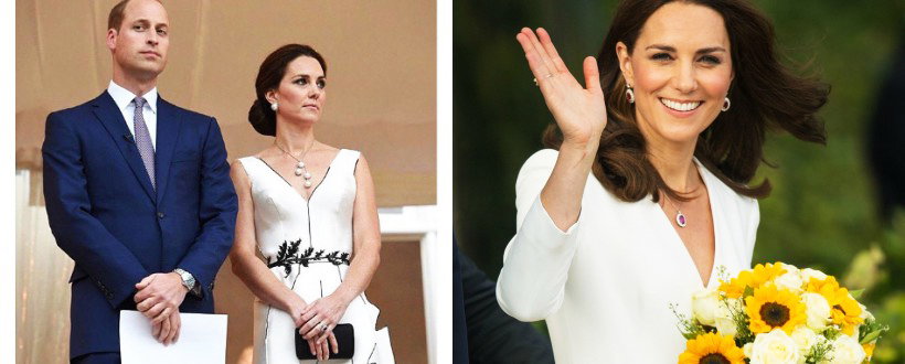 Księżna Kate i Książę William w Polsce