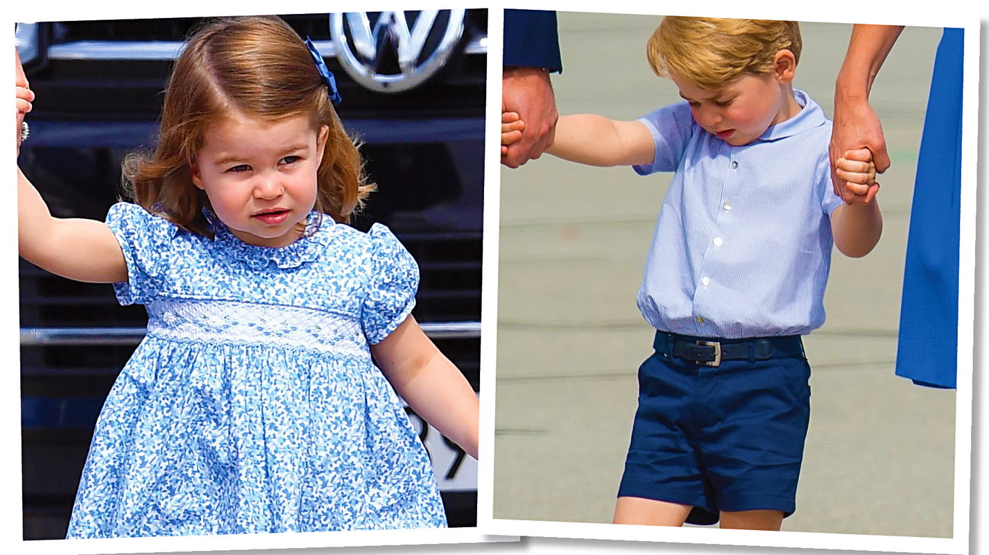 Księżniczka Charlotte, książę George