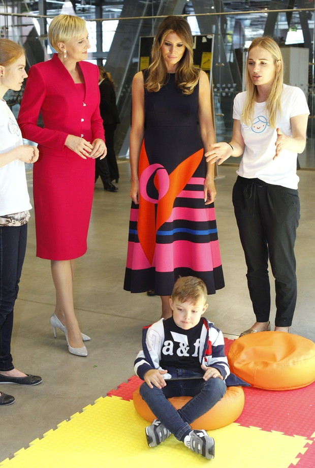 Melania Trump in Poland
