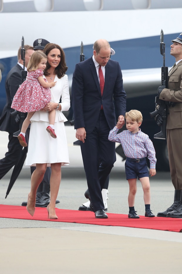 Prince William and Duchess Kate in Poland