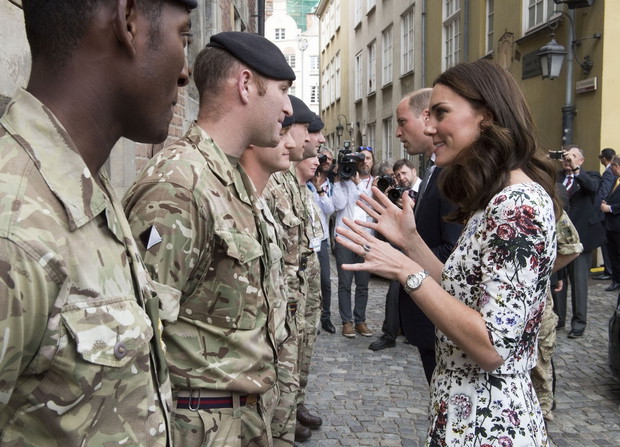 Prince William and Duchess Kate in Poland