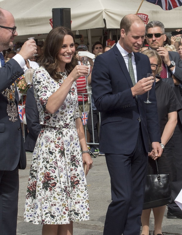 Prince William and Duchess Kate in Poland