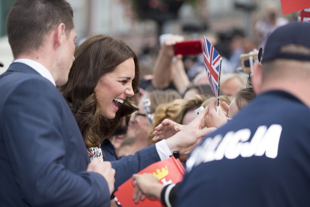 Prince William and Duchess Kate in Poland