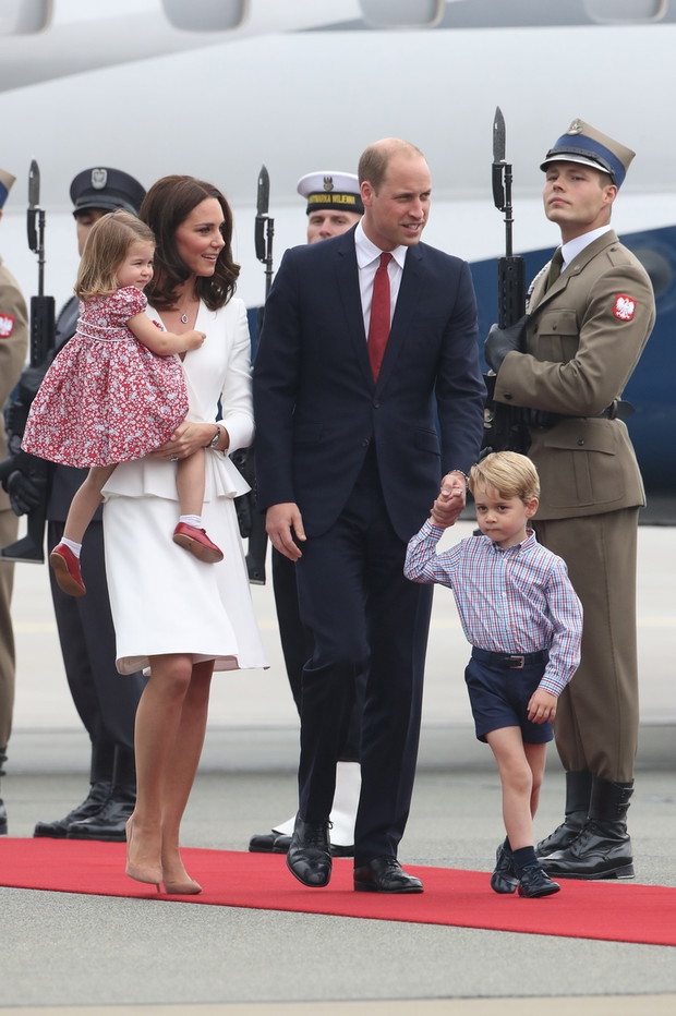 Prince William and Duchess Kate in Poland