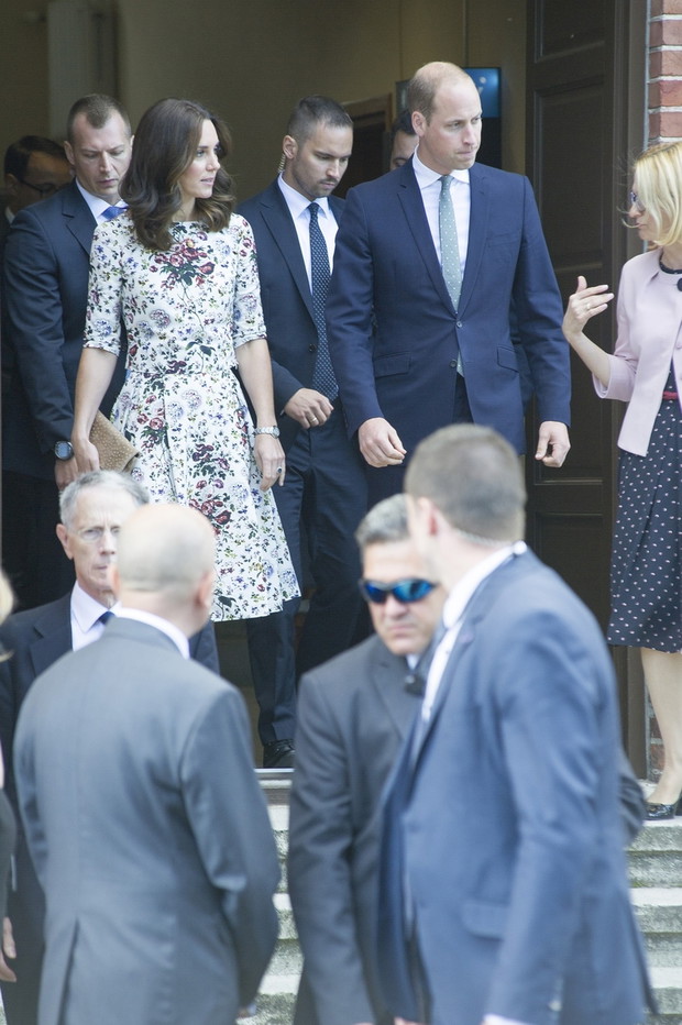 Prince William and Duchess Kate in Poland