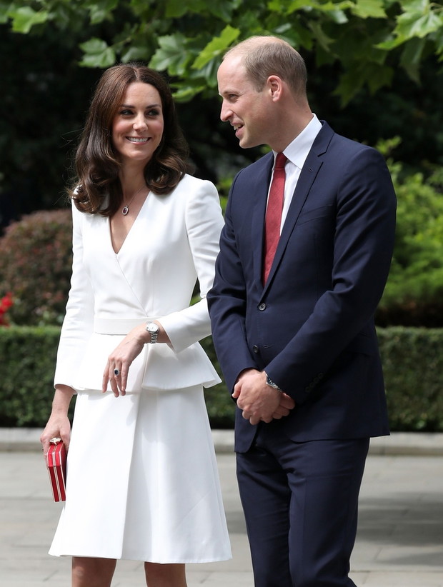 William i Catherine w Polsce - Warszawa