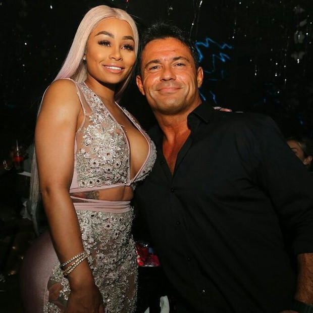 Blac Chyna, Romain Zago, Mynt Lounge w Miami, 2017