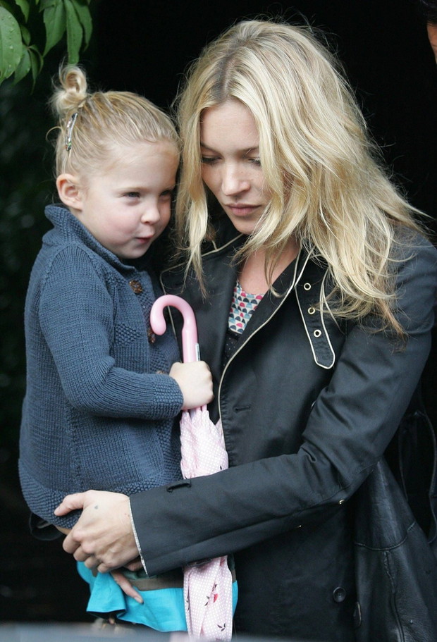 Kate Moss z córk?