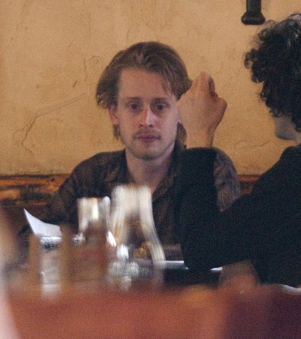 Macaulay Culkin na lunchu