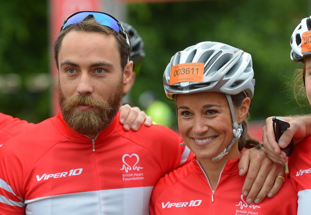 Pippa Middleton Starts London To Brighton Bike Ride For British Heart Foundation