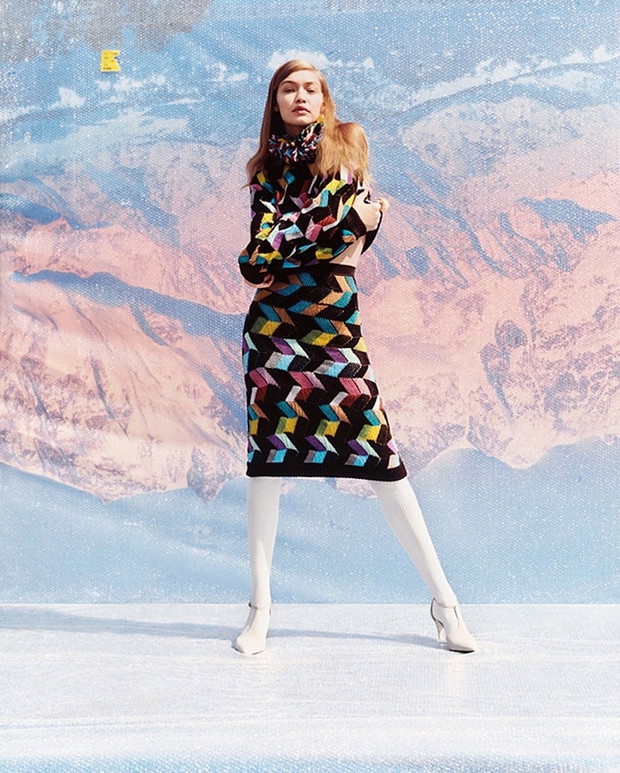 Gigi Hadid dla Missoni